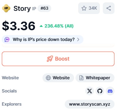 ip storu coinmarcetcap